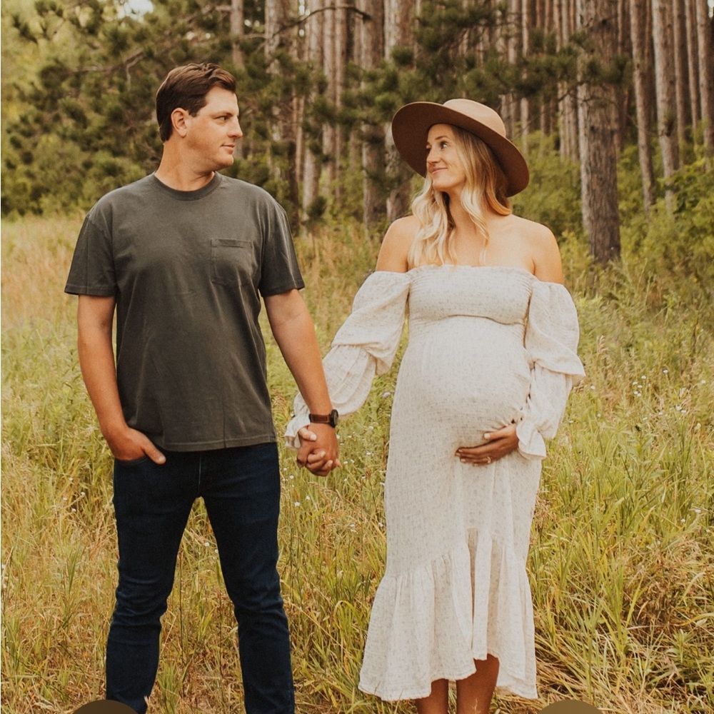 Floral dress (can be worn as a maternity or regular)